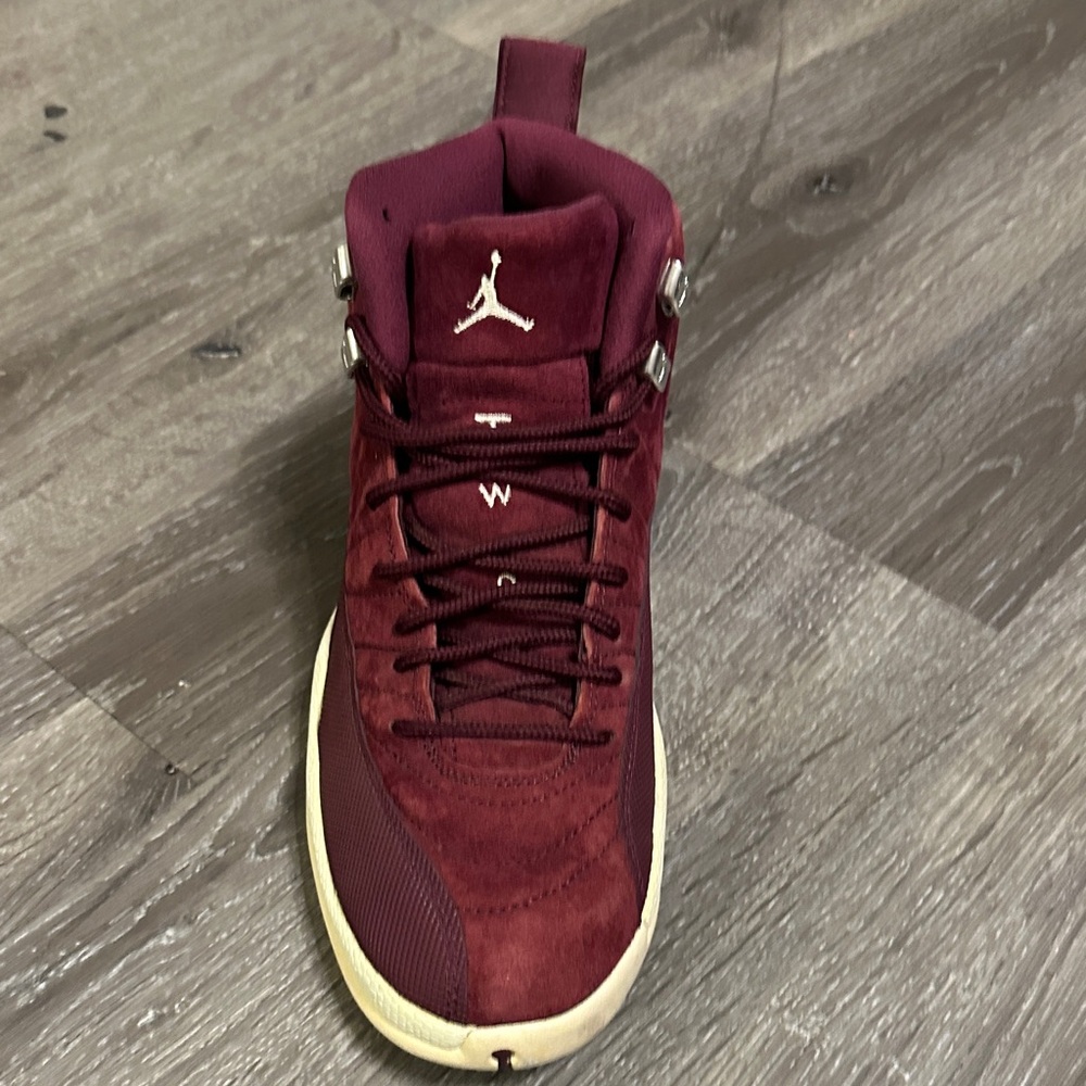 Jordan 12 Men's Retro 'Bordeaux' Deep Burgundy Sneakers